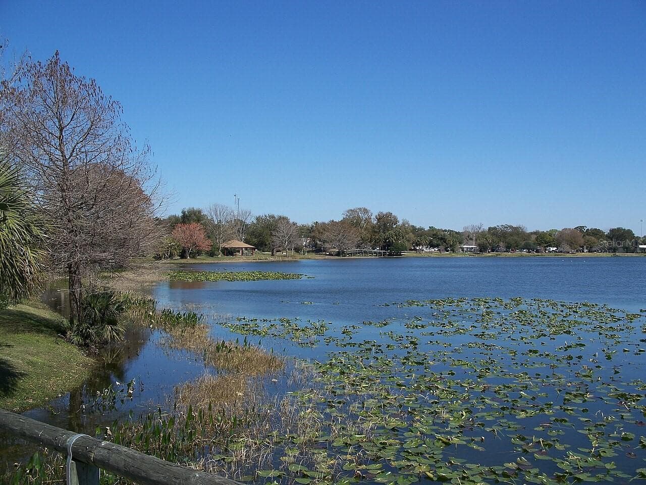View of Lake Harris from Venetian Gardens: CC BY-SA 2.5 — Ebyabe - 817 OAKS SHORES RD, LEESBURG