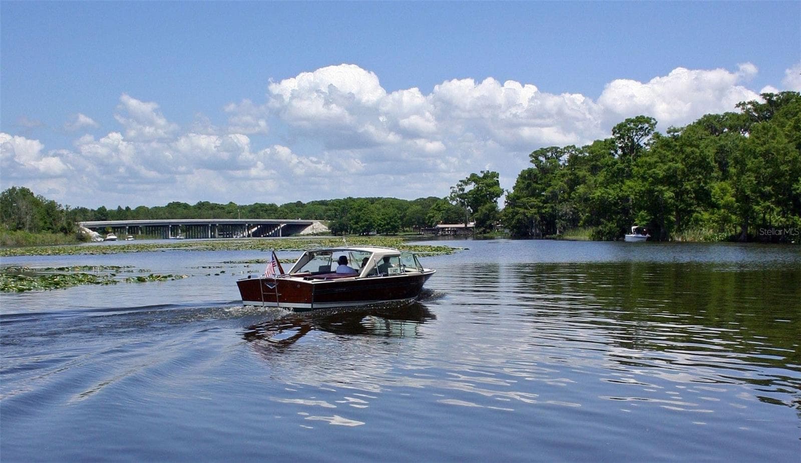 Boating Florida Lakes: Photo courtesy of Lake County Water Atlas, University of South Florida - 817 OAKS SHORES RD, LEESBURG