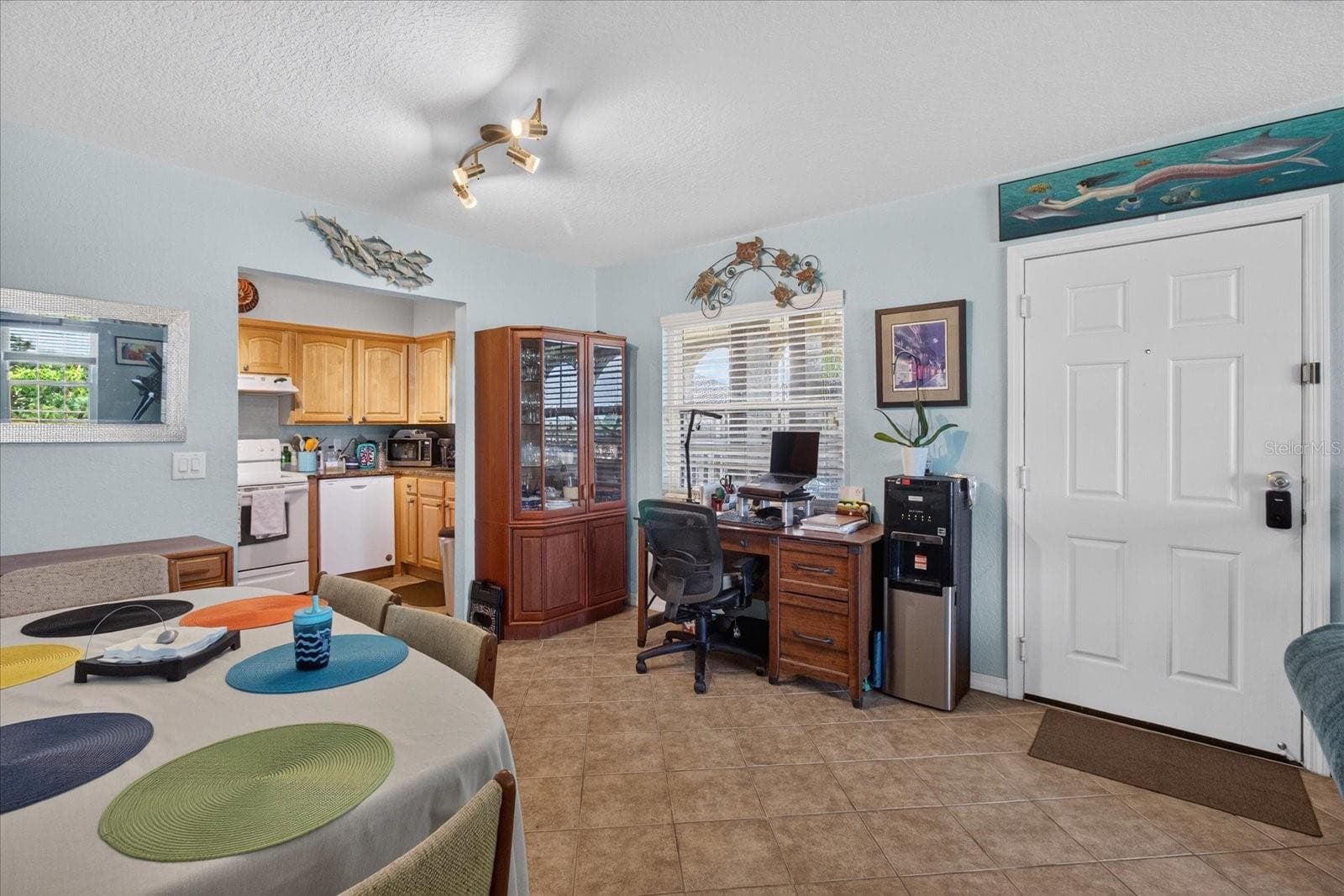 Dining Area That Leads to The Kitchen.Tile Floors In The Kitchen & Dining Area - 6100 GULFPORT BLVD S #401, GULFPORT