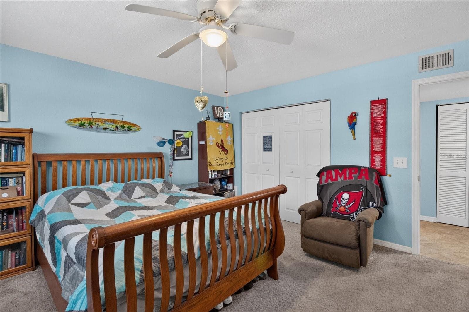 Secondary Bedroom With A Built In Closet - 6100 GULFPORT BLVD S #401, GULFPORT