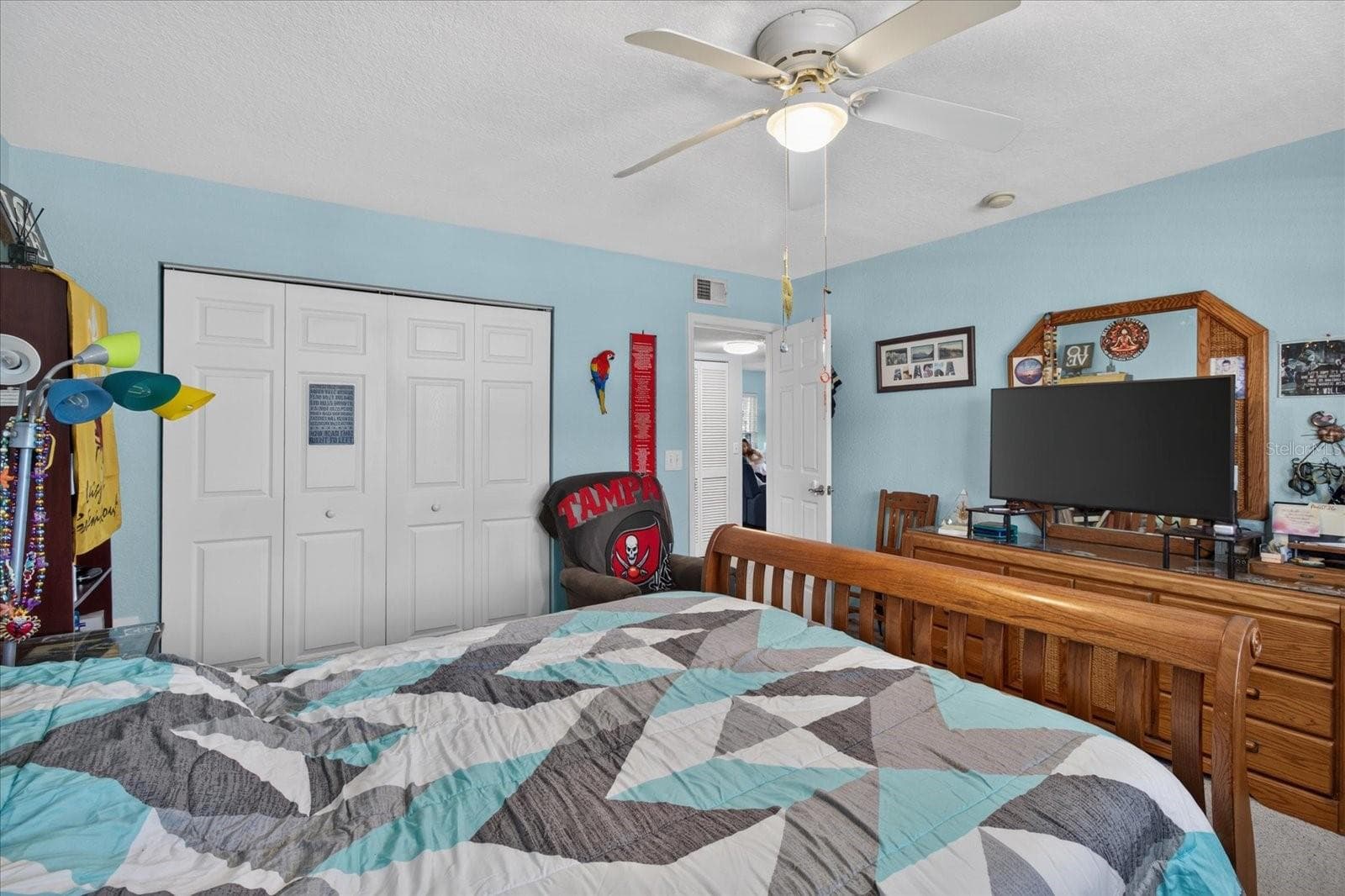 Secondary Bedroom With A Built In Closet - 6100 GULFPORT BLVD S #401, GULFPORT