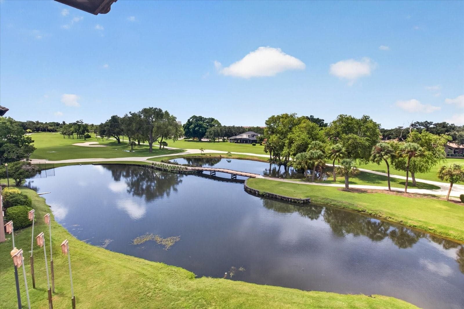 View of the Pond and the Golf Course From The Condo - 6100 GULFPORT BLVD S #401, GULFPORT