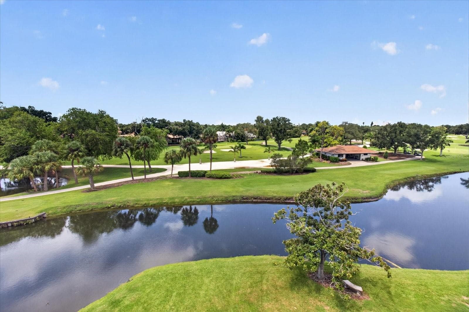 View of the Pond and the Golf Course From The Condo - 6100 GULFPORT BLVD S #401, GULFPORT