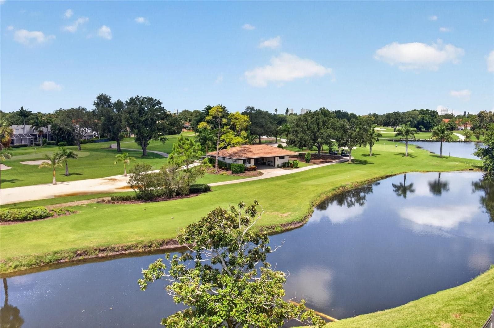 View of the Pond and the Golf Course From The Condo - 6100 GULFPORT BLVD S #401, GULFPORT