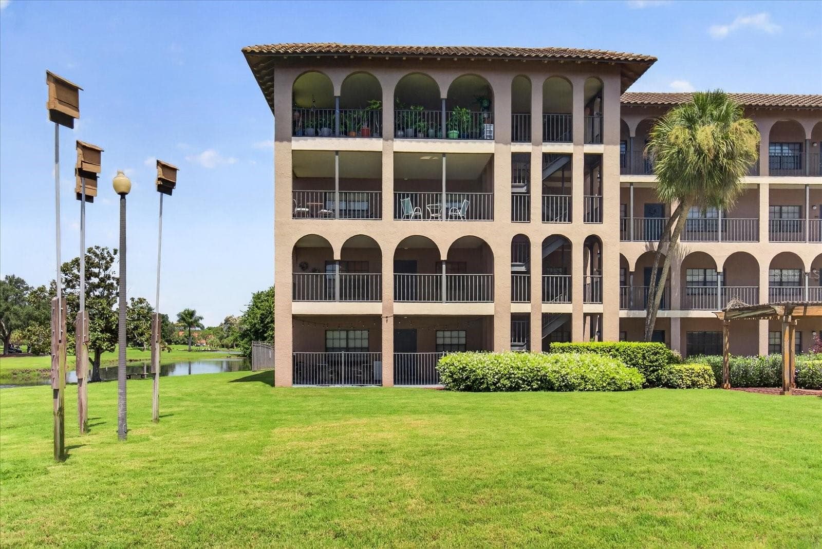 Fourth Floor Condo View From The Ground - 6100 GULFPORT BLVD S #401, GULFPORT