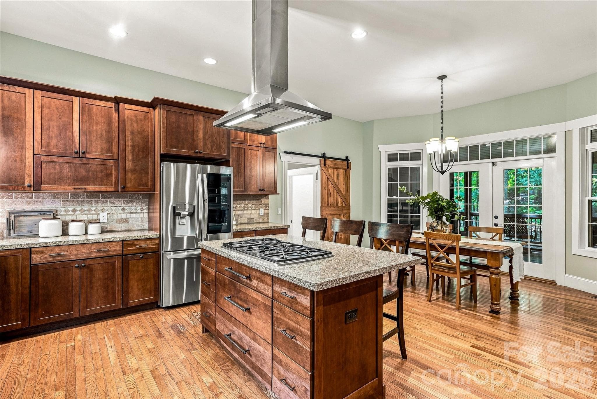 Open Kitchen to private screened deck - 90 Ashley Woods Drive, Arden