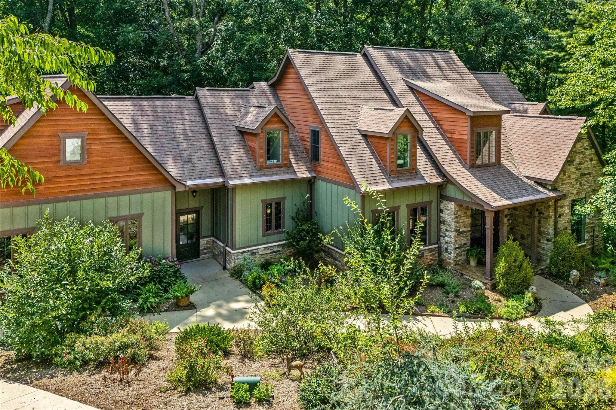 Single Family Residence at 90 Ashley Woods Drive, Arden, photo 42 of 47