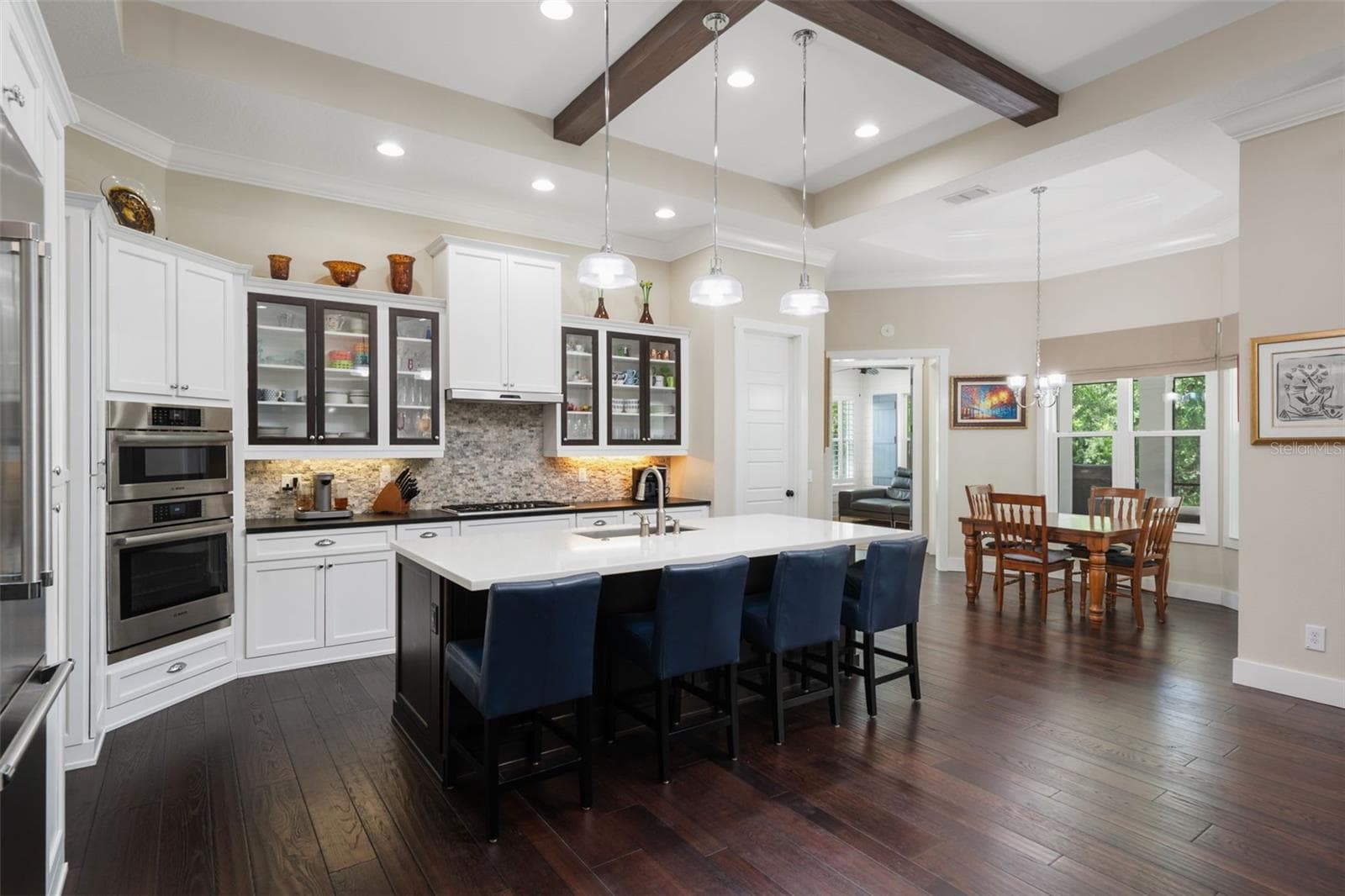 Kitchen with Stainless Steel Appliances - 14205 9TH TER NE, BRADENTON