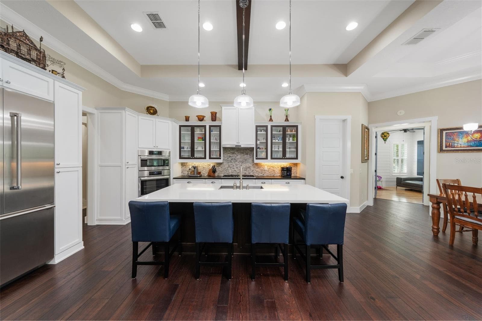 Kitchen with Stainless Steel Appliances - 14205 9TH TER NE, BRADENTON