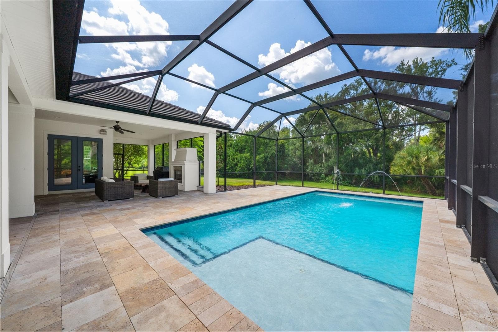 Saltwwater Pool with Sunshelf - 14205 9TH TER NE, BRADENTON