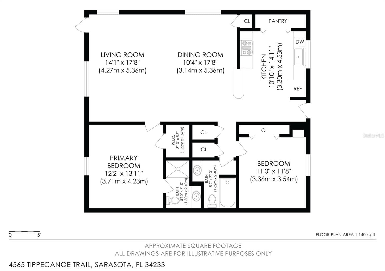 Floor Plan - 4565 TIPPECANOE TRL #22, SARASOTA