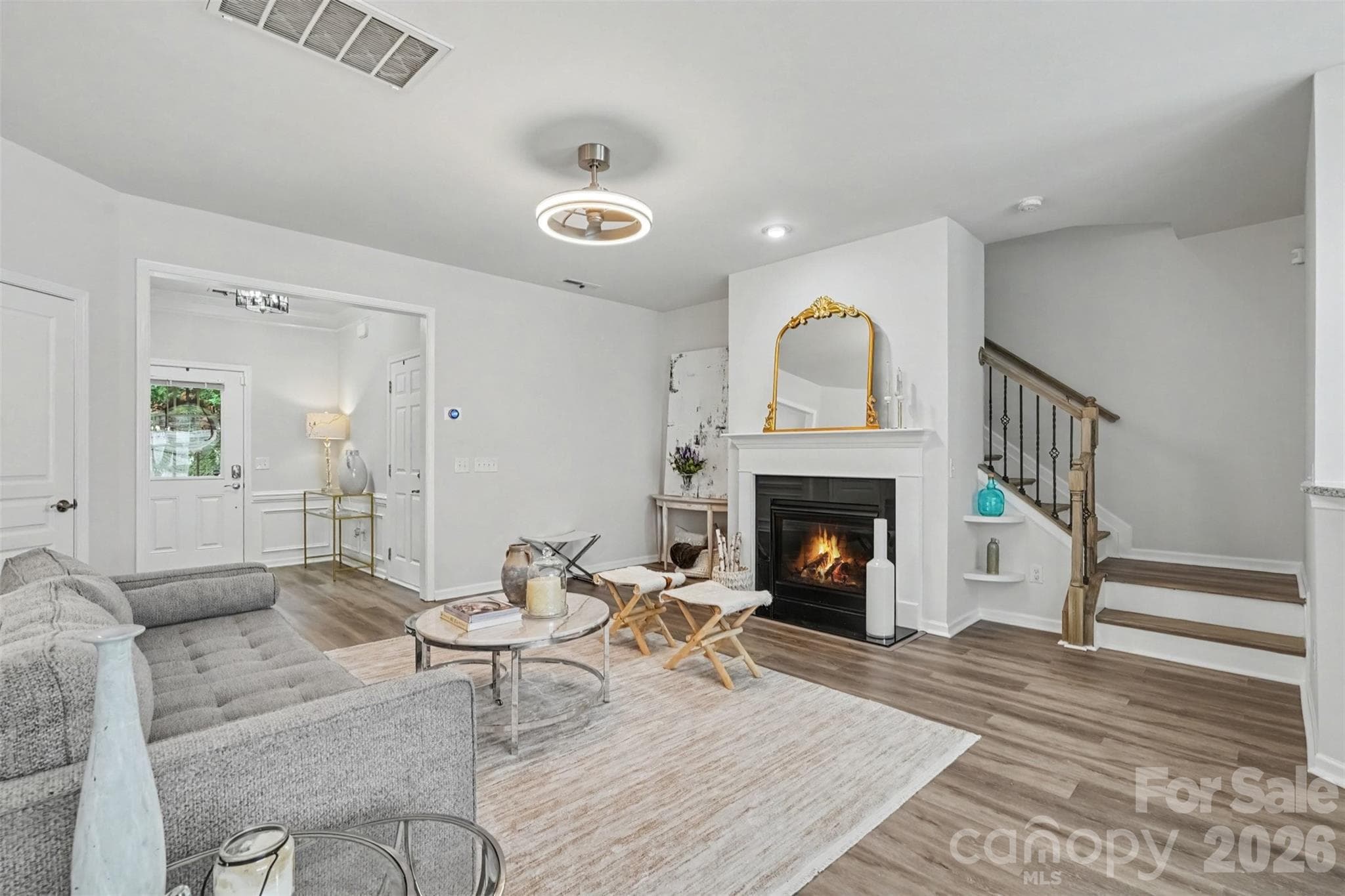 Livingroom - 2447 Diplomat Lane, Charlotte