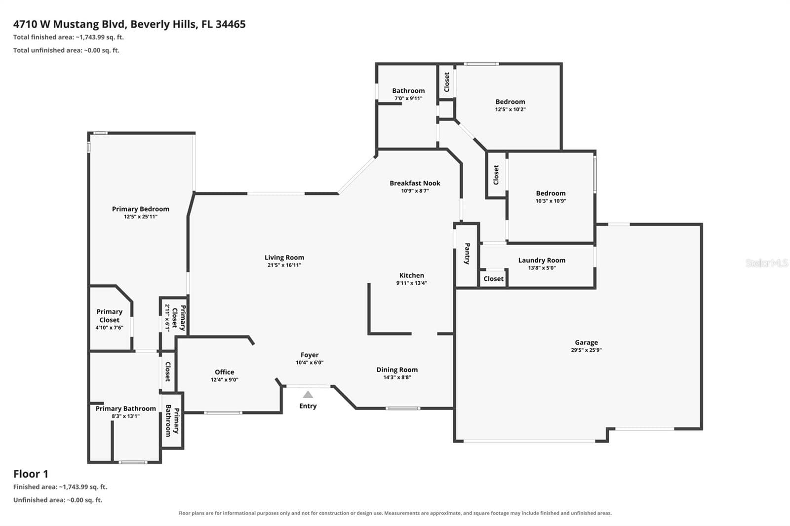 Single Family Residence at 4710 W MUSTANG BLVD, BEVERLY HILLS, photo 40 of 40