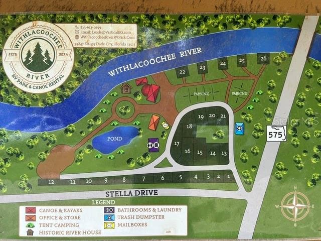 Park map - 39849 STATE ROAD 575, DADE CITY
