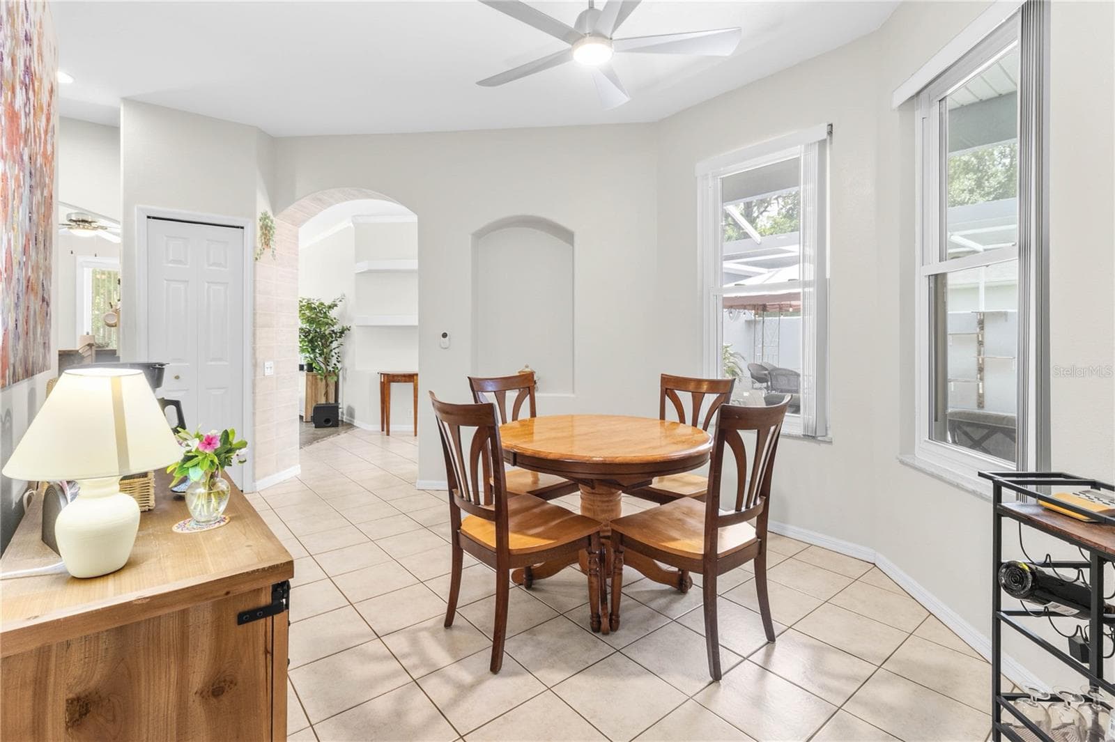 Dining area - 3007 BELLFLOWER WAY, LAKELAND