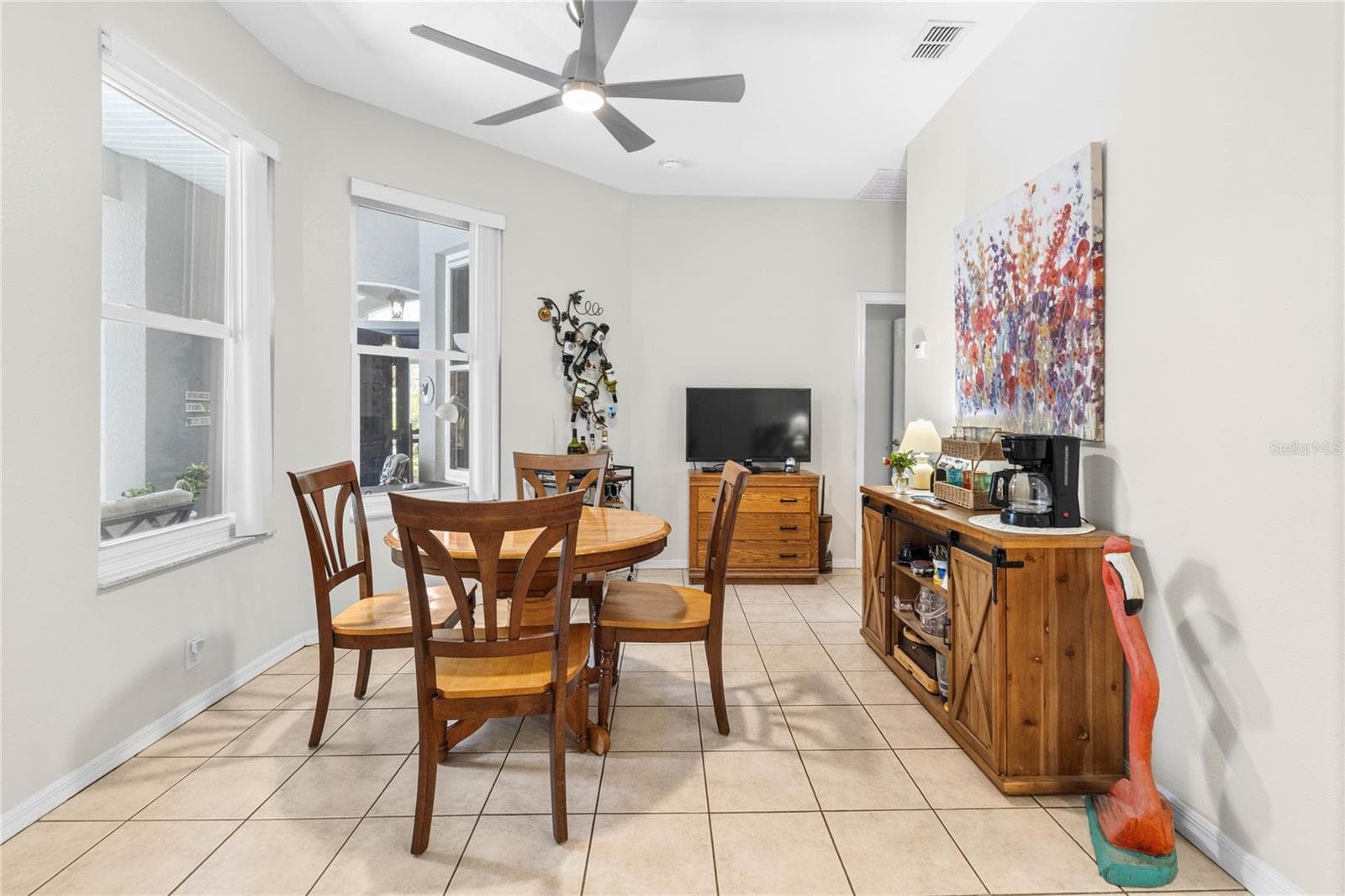 Dining area - 3007 BELLFLOWER WAY, LAKELAND