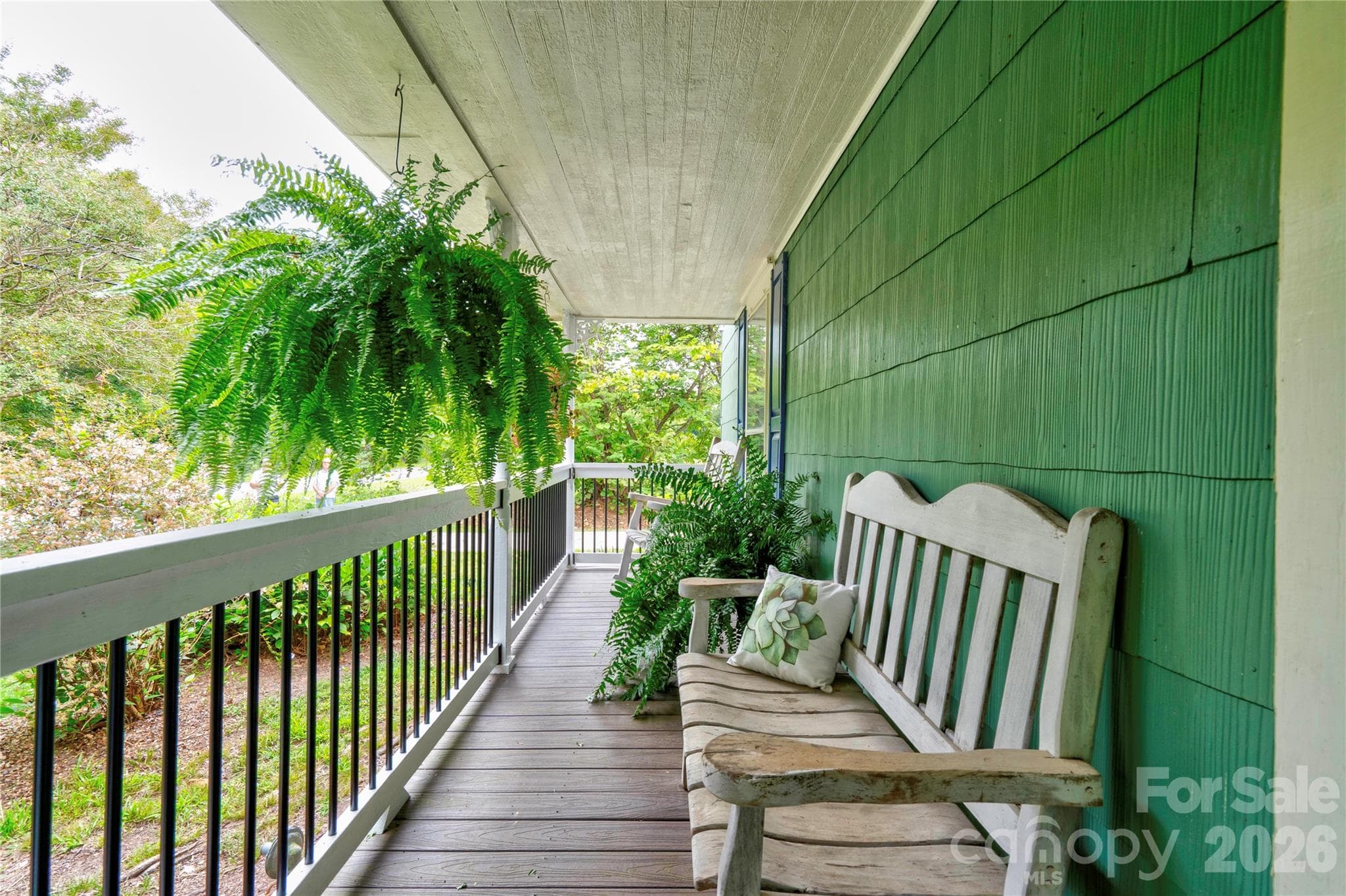Front Covered Porch - 411 Pleasant Ridge Church Road, Shelby