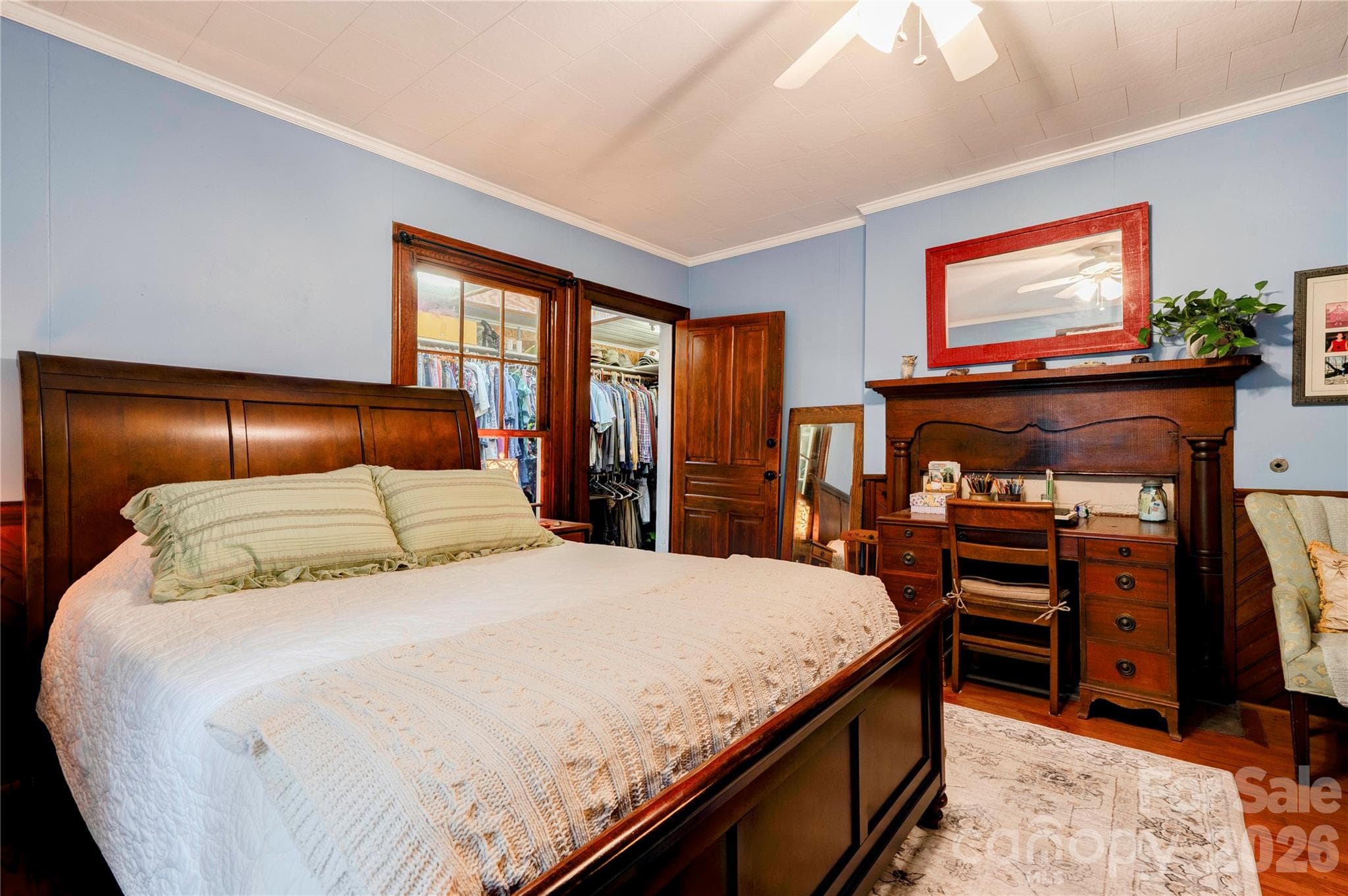 Primary Bedroom - 411 Pleasant Ridge Church Road, Shelby