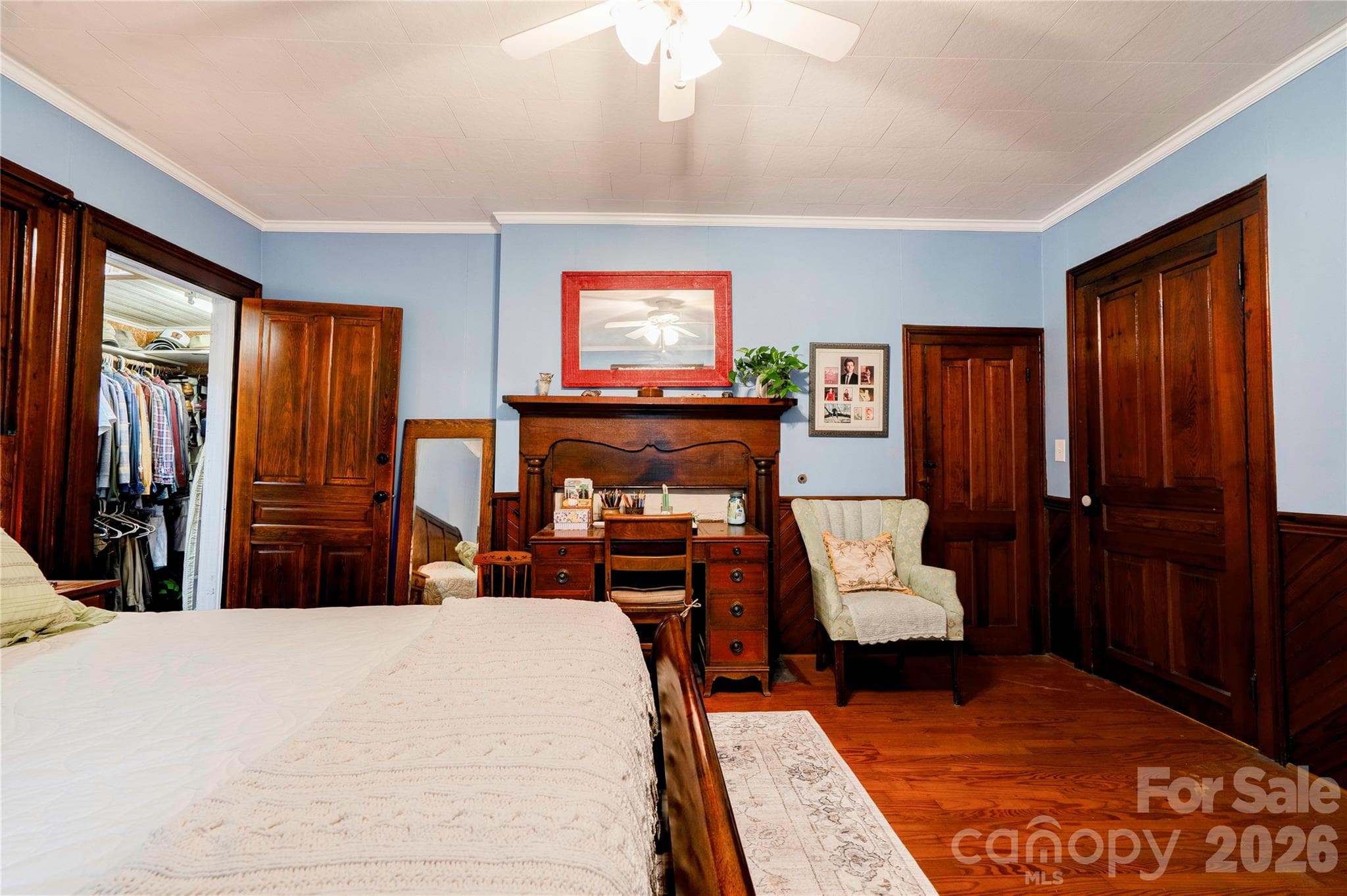 Primary Bedroom - 411 Pleasant Ridge Church Road, Shelby