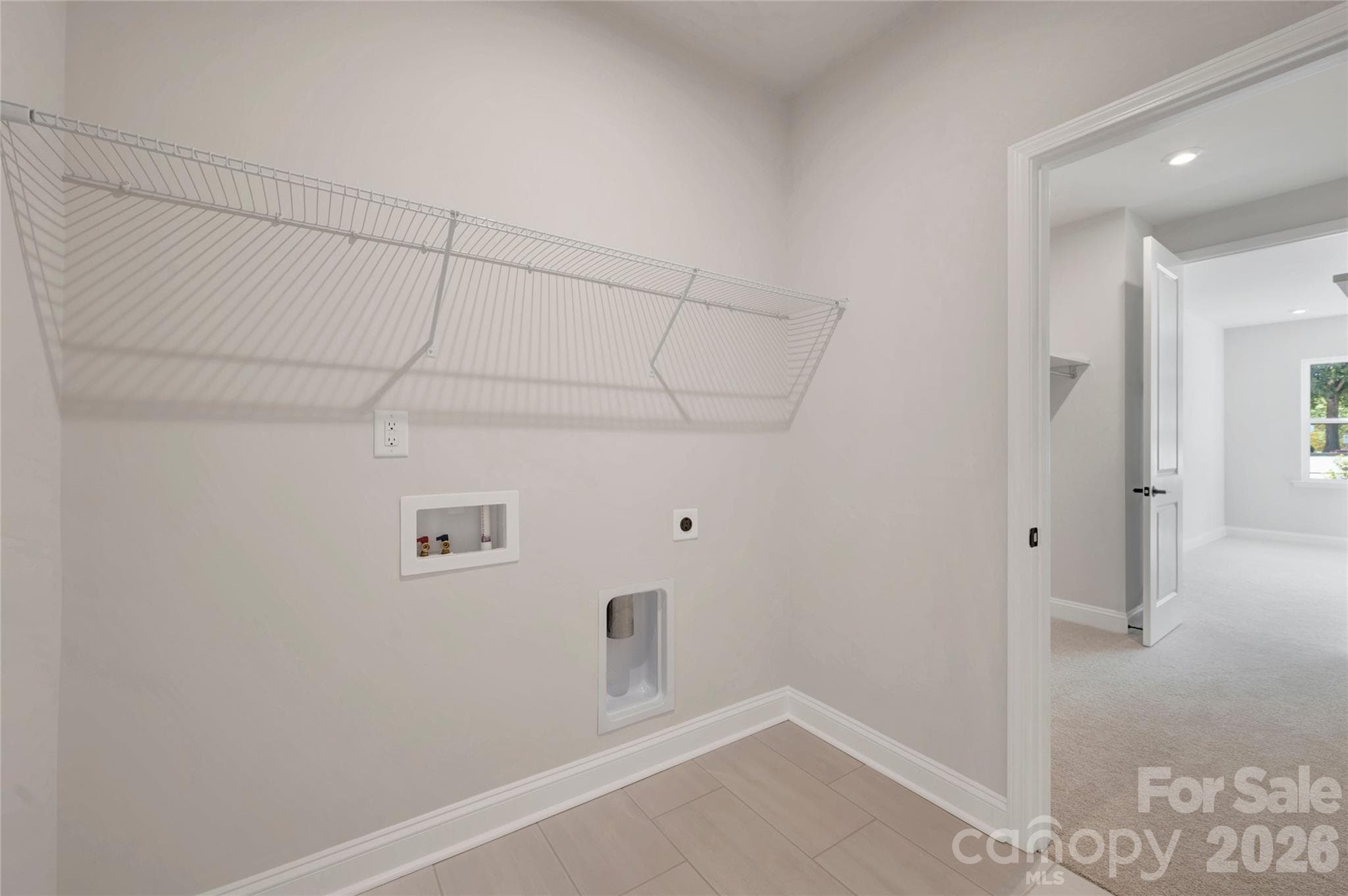 Laundry Room on Second Floor - Fort Mill