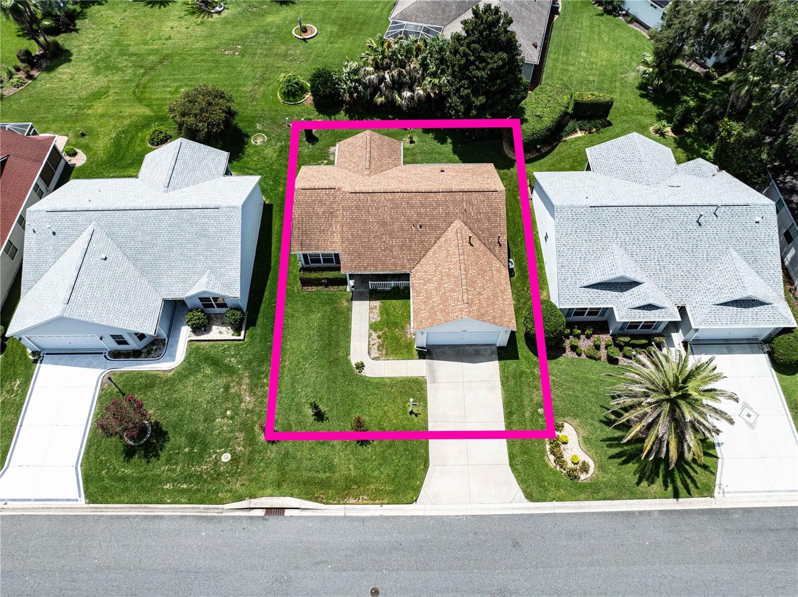 Aerial view of home - 2706 MORVEN PARK WAY, THE VILLAGES
