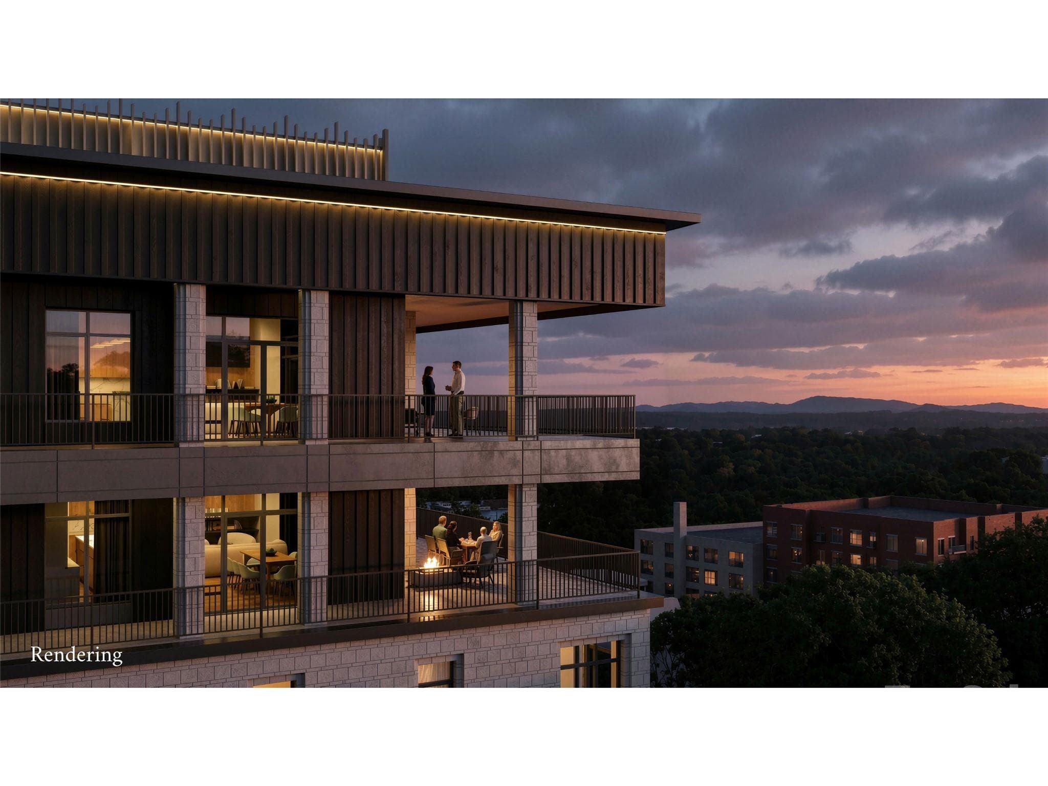 Gorgeous Views from the 9th Floor Sunset Terrace - Asheville