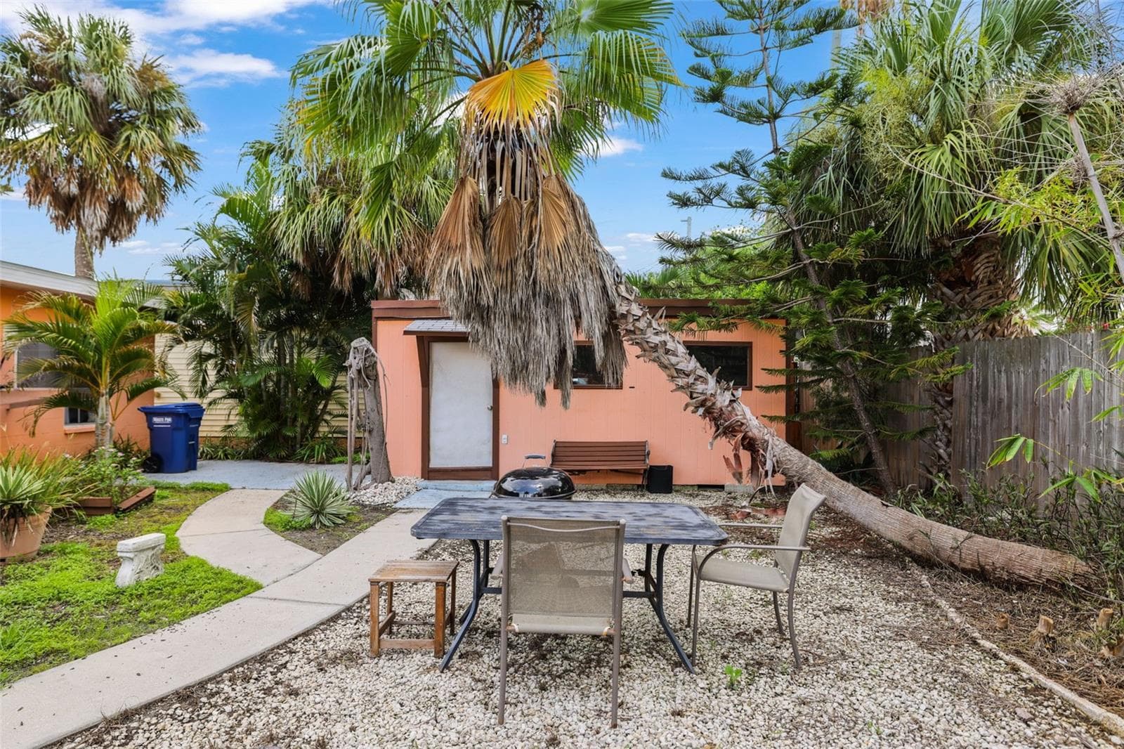 Backyard - 14023 PALM ST, MADEIRA BEACH