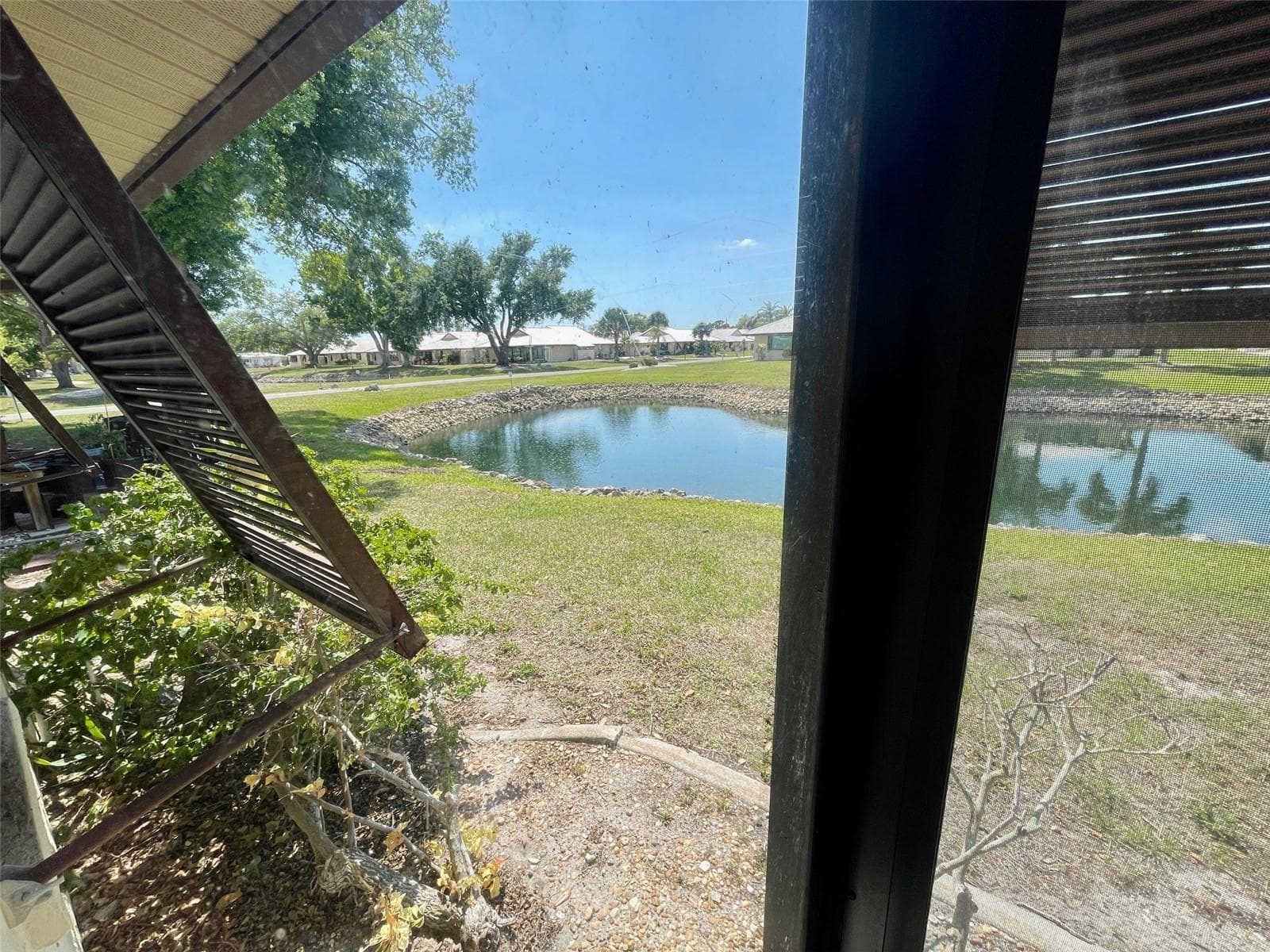 View From Florida Room - 137 DRIFTING SANDS DR, VENICE