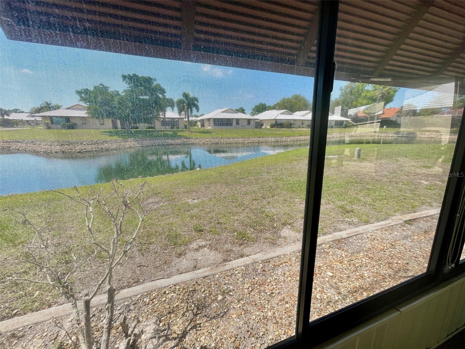View From Florida Room - 137 DRIFTING SANDS DR, VENICE