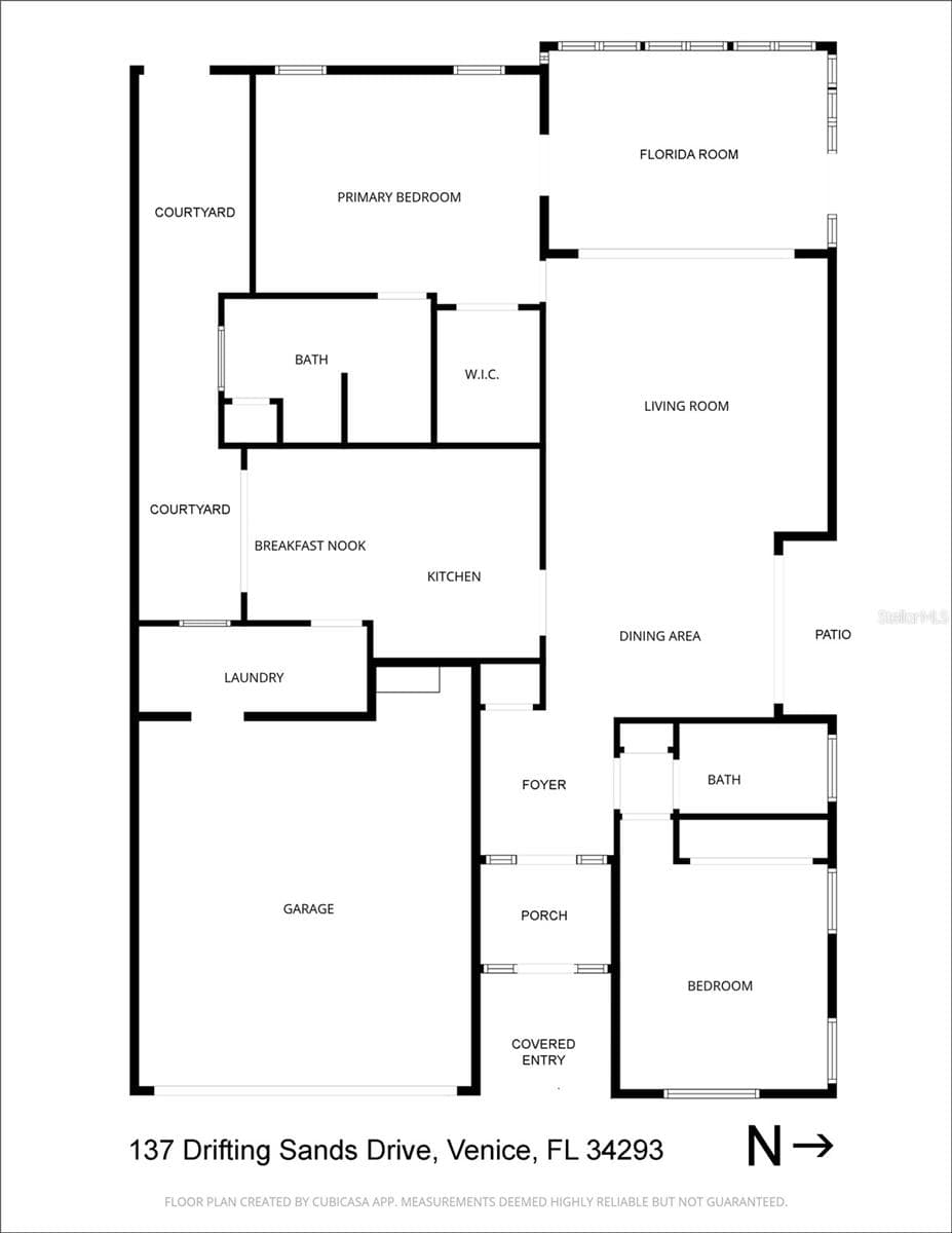 Floor Plan - 137 DRIFTING SANDS DR, VENICE