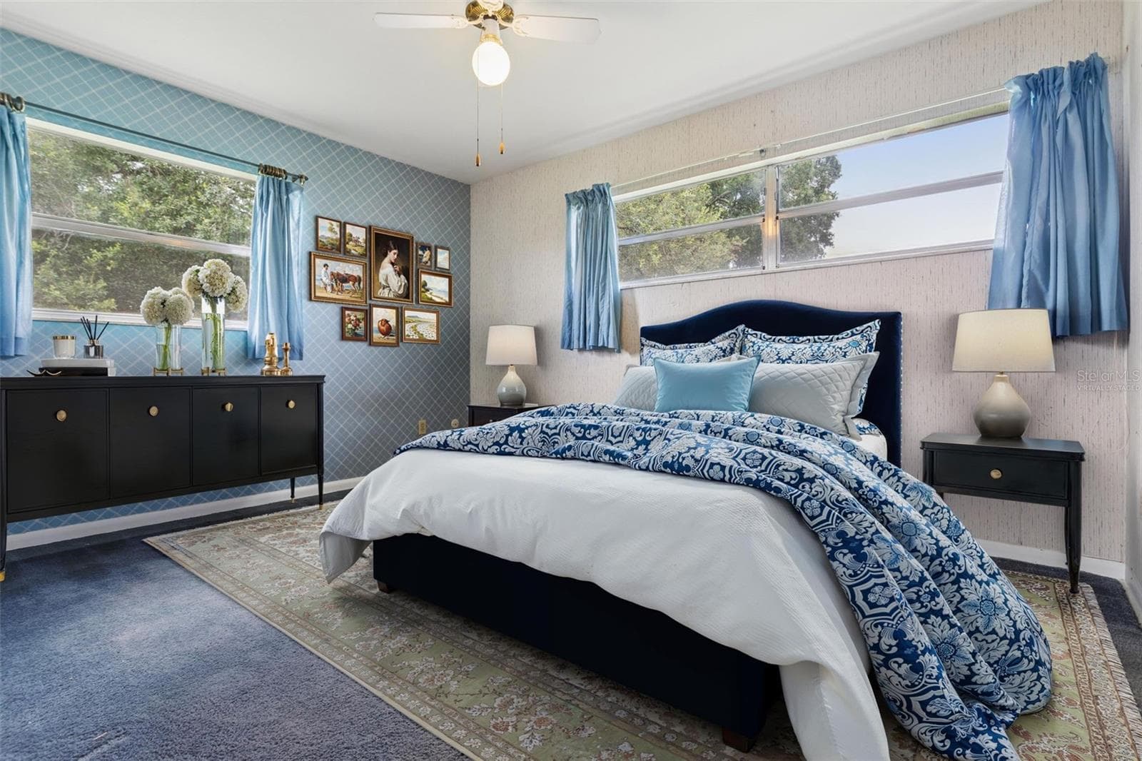bedroom 2 virtually staged - 5004 S HESPERIDES ST, TAMPA