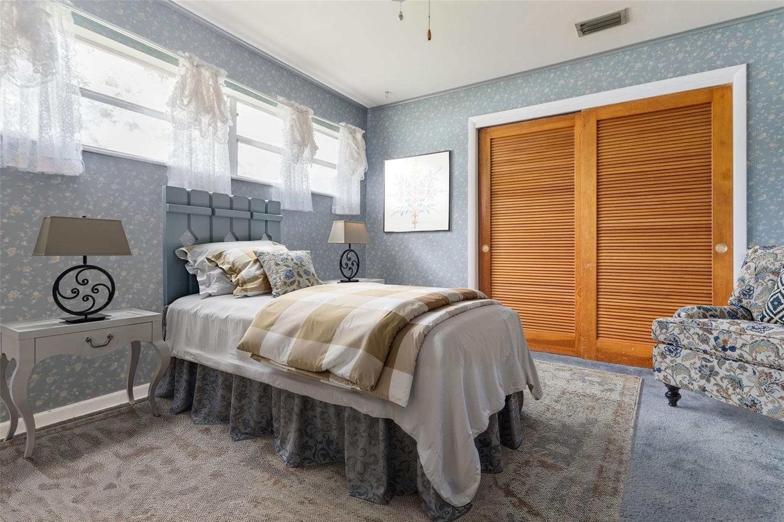 bedroom 3 virtually staged - 5004 S HESPERIDES ST, TAMPA