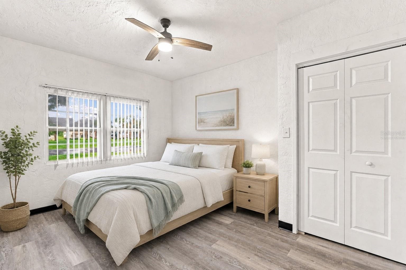 Virtually Staged Bright & Inviting Second Bedroom - 1005 ALSTON LN, ENGLEWOOD