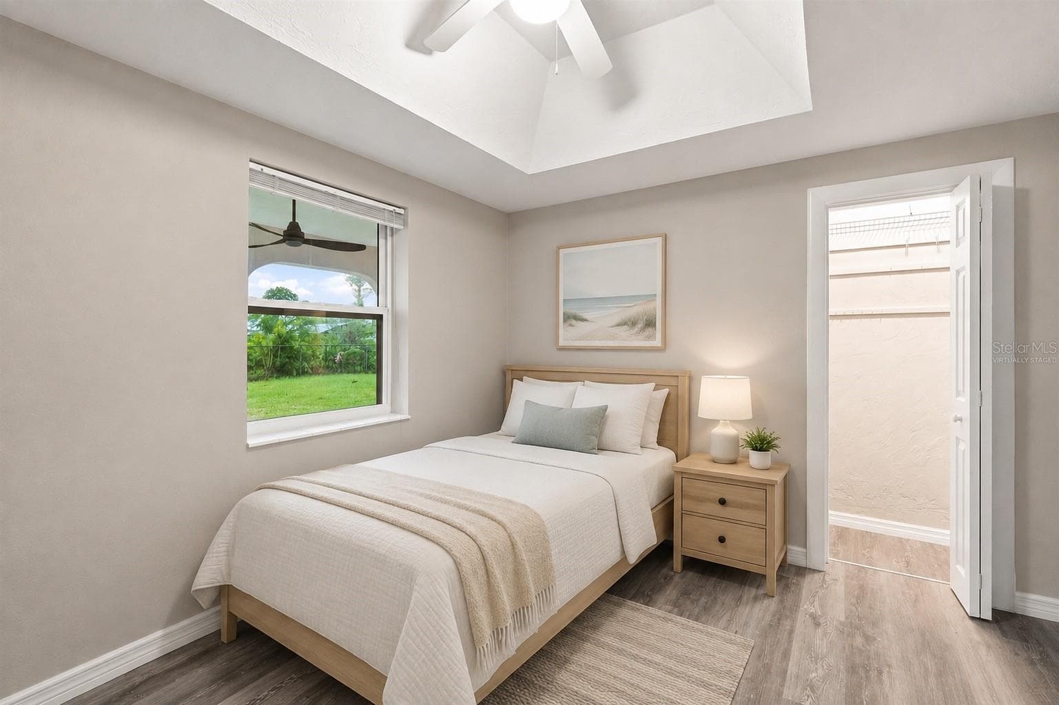 Virtually Staged Third Bedroom with Tray Ceiling, and Walk in Closet - 1005 ALSTON LN, ENGLEWOOD
