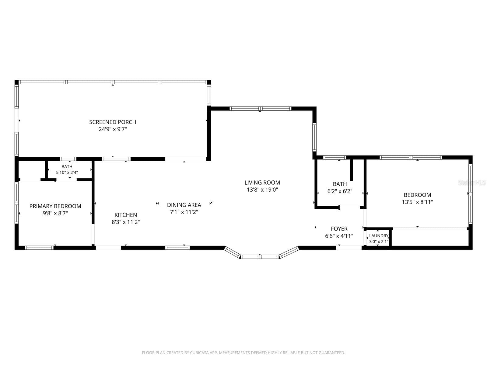 Floor plan - 7173 MOUNT BRISTOL BLVD NE #458, ST PETERSBURG