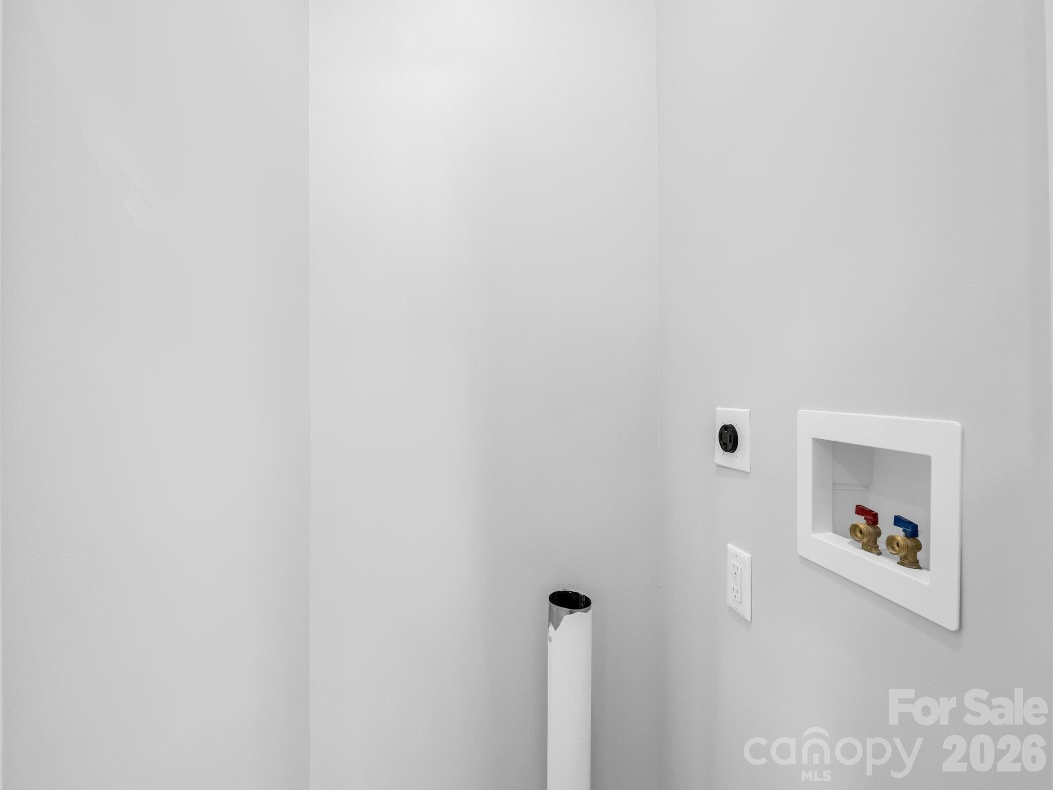 main level laundry closet - 18 Worley Place, Asheville