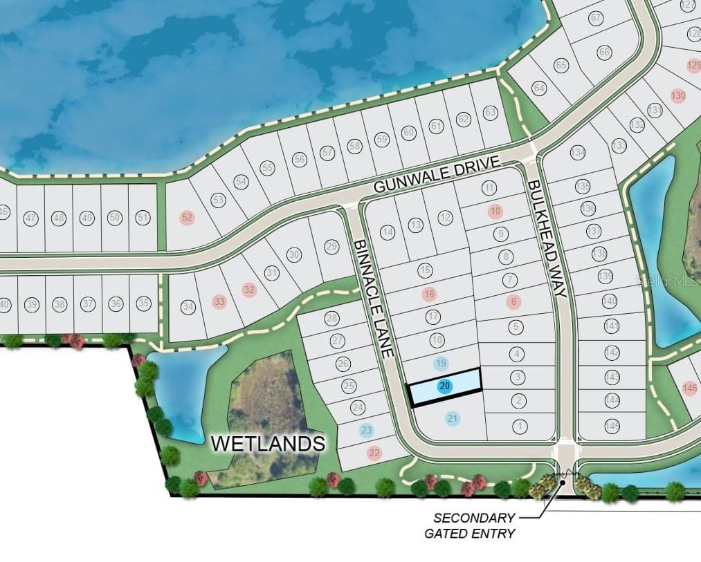 5780 Binnacle Lane Site Map - 5780 BINNACLE LN, COCOA