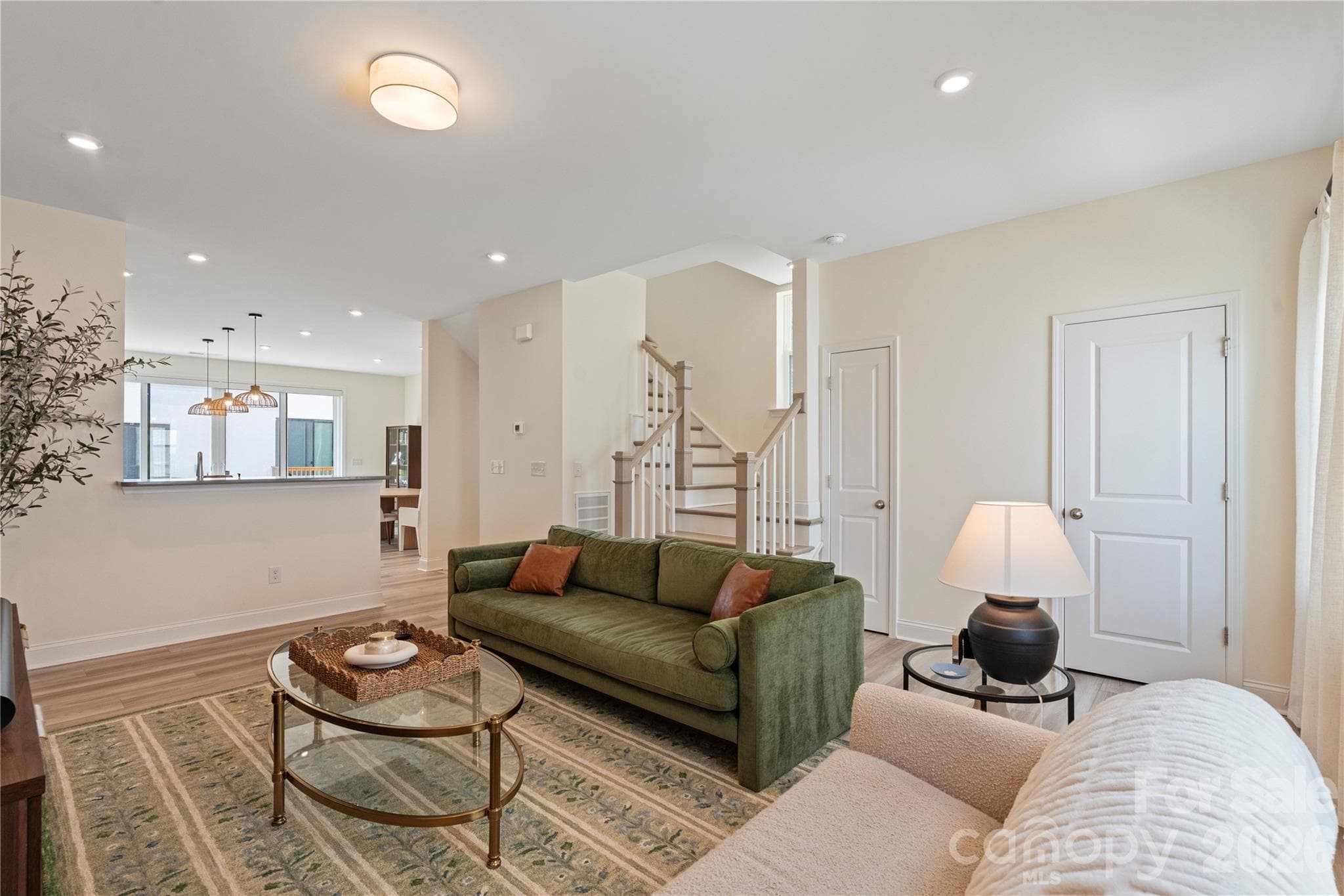 Generous Main Level with tons of natural light - 2414 Magnolia Blossom Way, Charlotte
