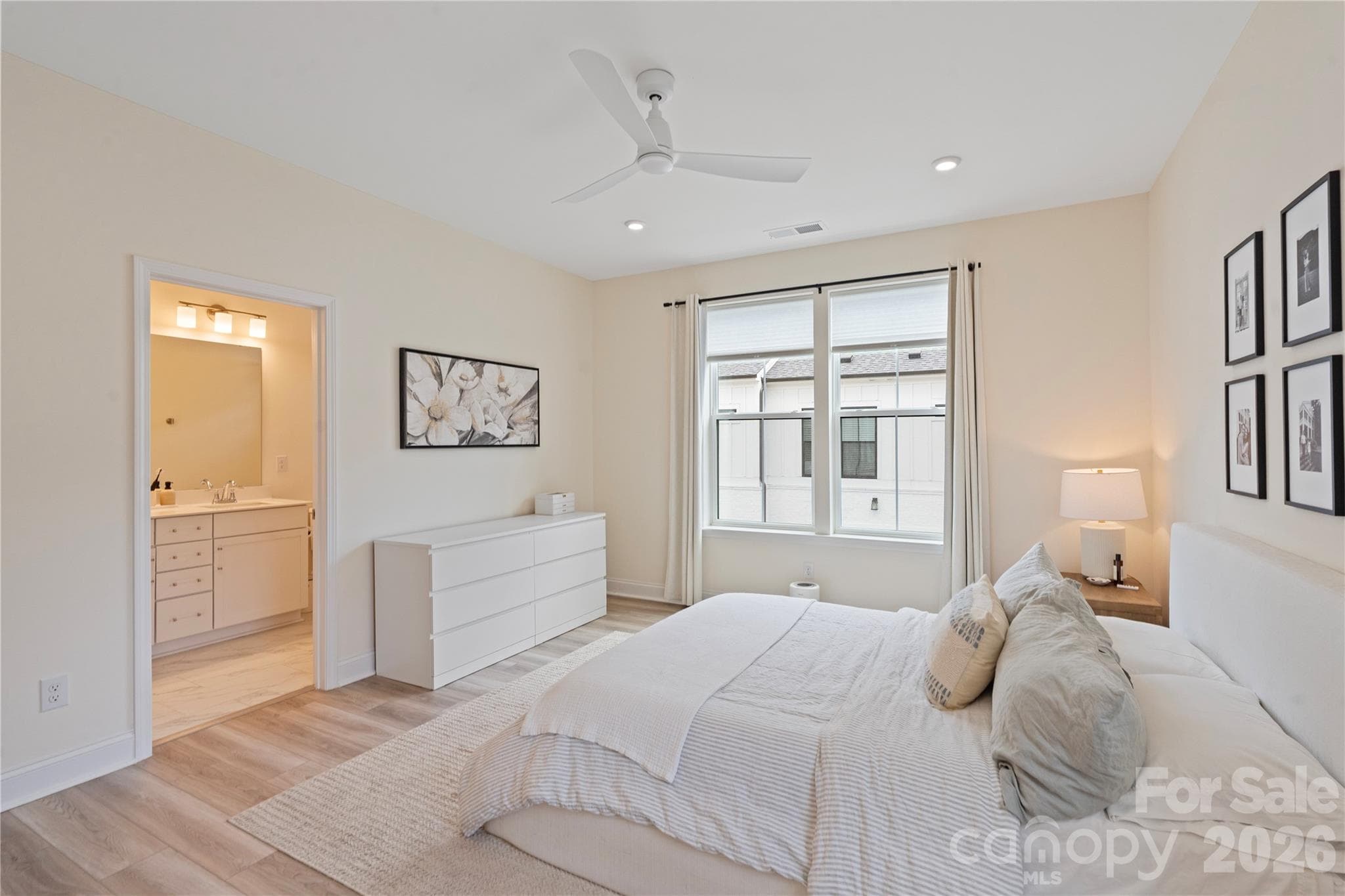 Primary BR with Ensuite Bath - 2414 Magnolia Blossom Way, Charlotte