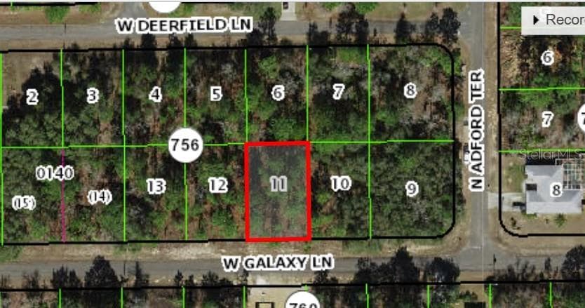 Land at 2193 W GALAXY LN, CITRUS SPRINGS, photo 3 of 5