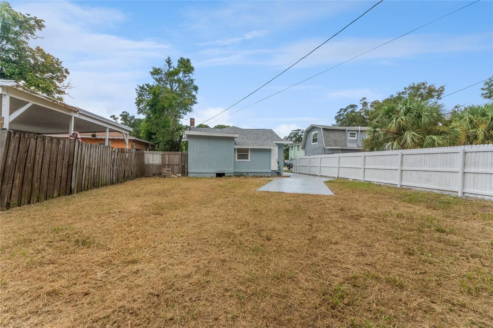 Huge backyard - 1922 23RD ST S, ST PETERSBURG