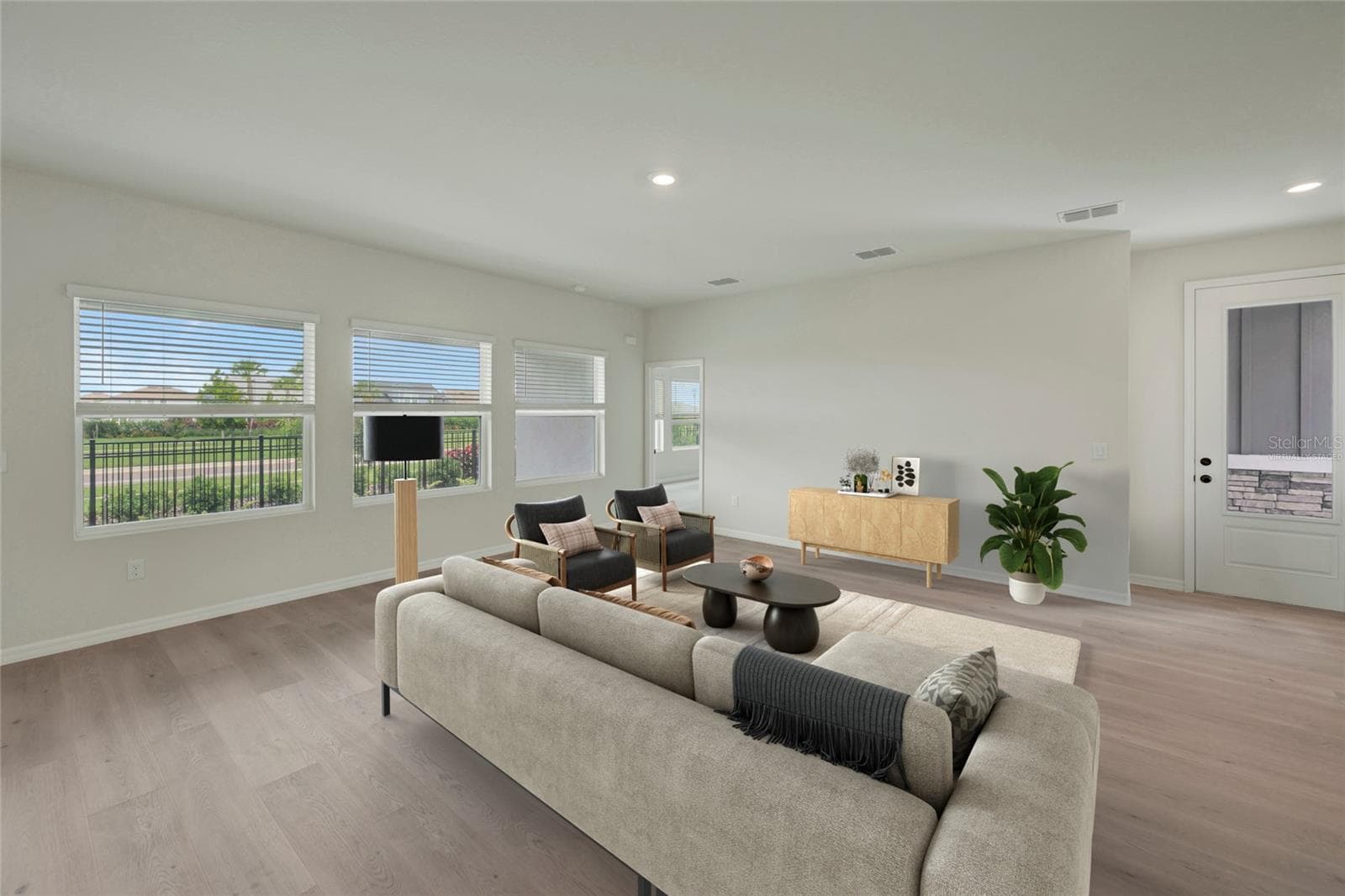 Family Room **Virtually Staged - 5254 COLONY VISTA DR, APOLLO BEACH
