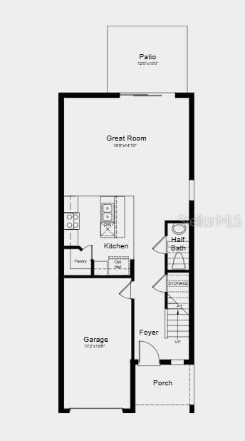 Floor 1 ~ Additional Highlights Include: window blinds throughout the whole house, refrigerator, washer, and dryer. - 10754 ECLIPSE ST, SARASOTA
