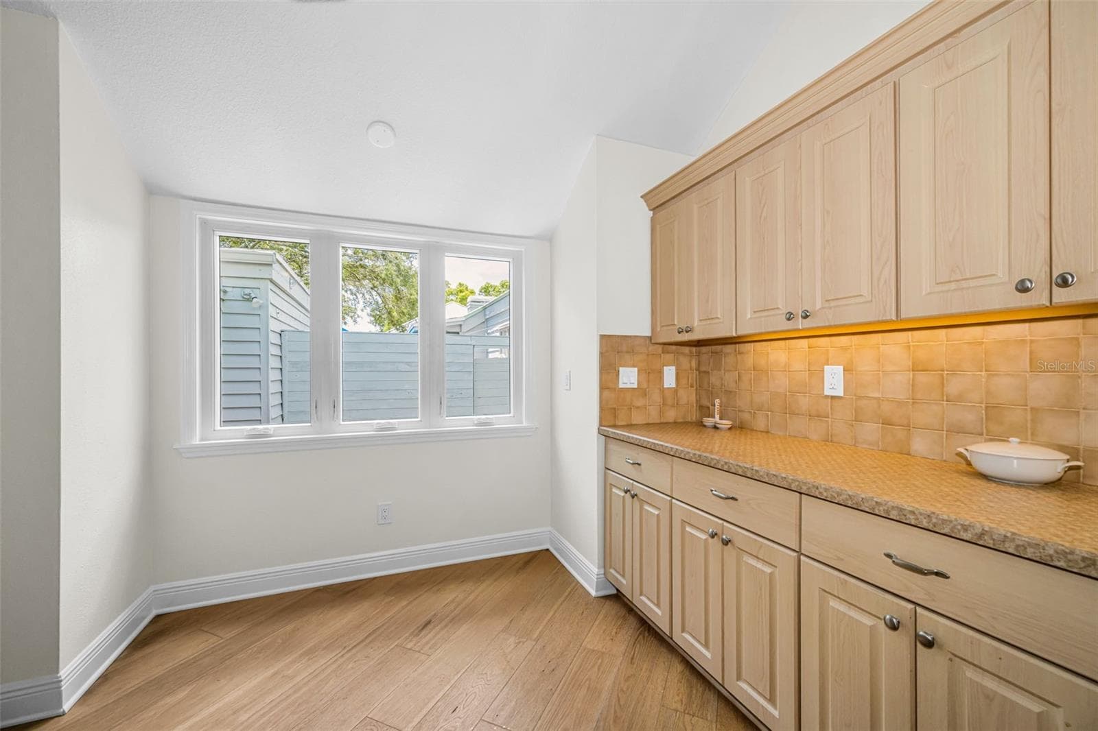 New window and wall in the kitchen. - 10479 LONGWOOD DR, SEMINOLE
