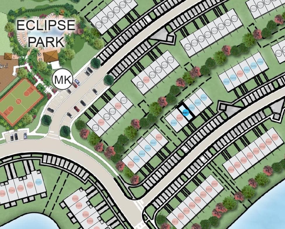 10621 Orbit Terrace Site Map - 10621 ORBIT TER, SARASOTA