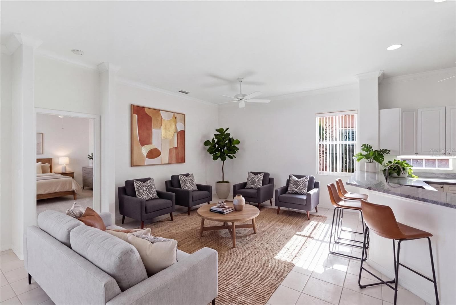Virtually Staged - 125 RIO TERRA, VENICE