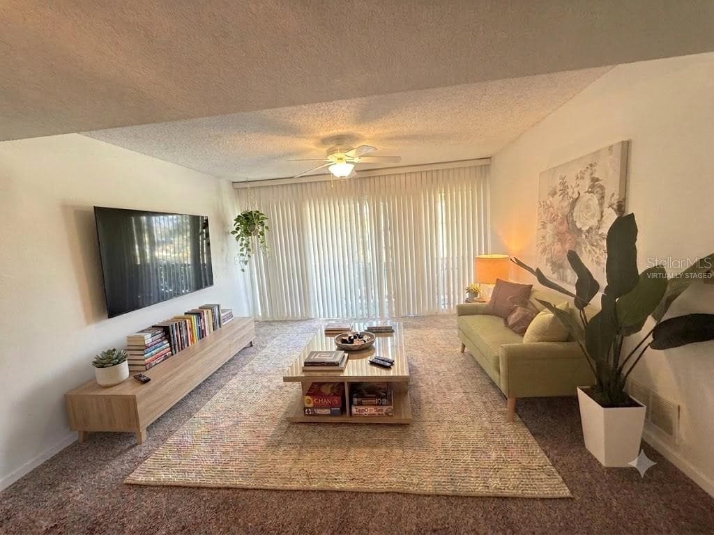 VIRTUALLY STAGED LIVING AREA - 42 CLUB HOUSE DR #207, PALM COAST