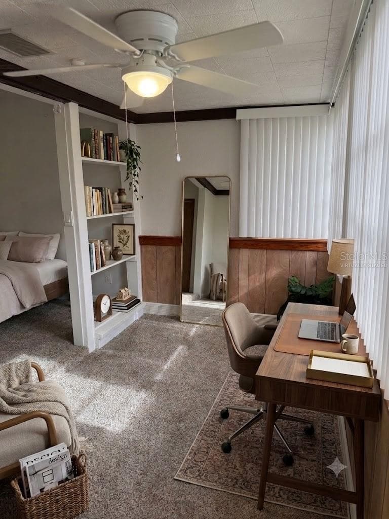 VIRTUALLY STAGED OFFICE OFF THE PRIMARY BEDROOM - 42 CLUB HOUSE DR #207, PALM COAST