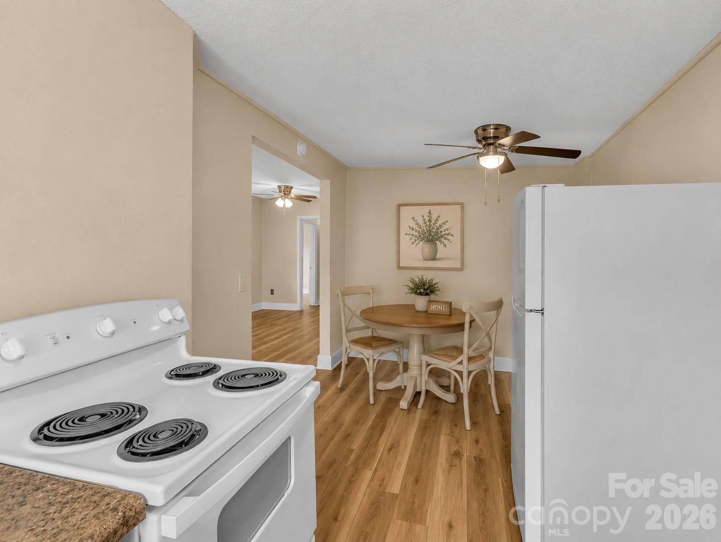 Kitchen/Breakfast Area Virtually Staged - Waynesville