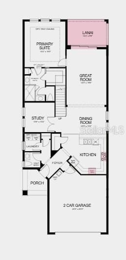 Floor 1 ~ Additional Highlights Include: a pocket glass sliding door in the great room, a gourmet kitchen, 8' interior doors throughout the home, laundry room pre-plumbed for a sink, impact windows throughout the home, a game room added upstairs, and a shower in bathroom 2 - 7008 FOXBORO WAY, NOKOMIS